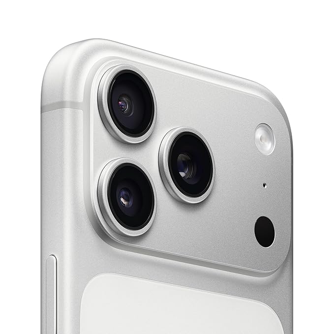 iPhone 17 Pro 1 TB: 15.93 cm (6.3″) Display with Promotion up to 120Hz, A19 Pro Chip, Breakthrough Battery Life, Pro Fusion Camera System with Center Stage Front Camera; Silver