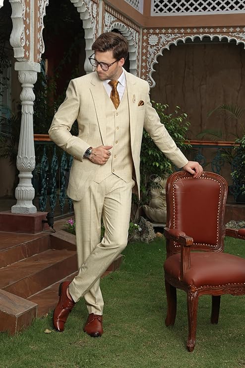 Customized Three Piece Suit for Men