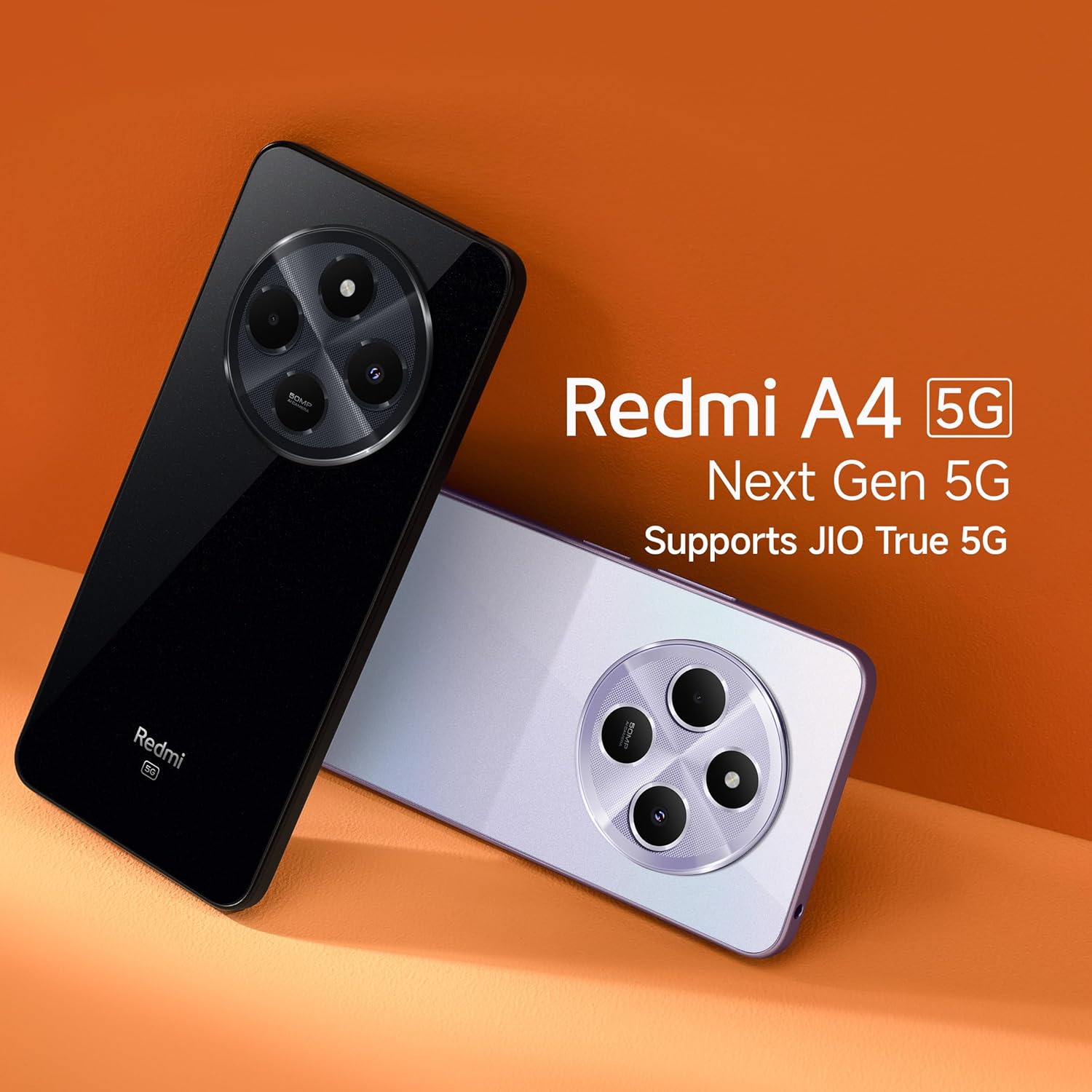 Redmi A4 5G (Starry Black, 6GB RAM, 128GB Storage) | Segment Largest 6.88in 120Hz | 50MP Dual Camera | 18W Fast Charging | Charger in The Box