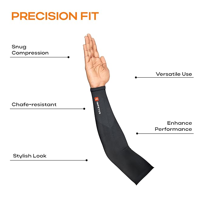 IMPETUS Arm sleeves, hand sleeves for boys, arm sleeves for men sports, bike accessories for men