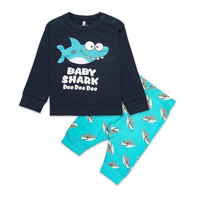 Real Basics Cotton Clothing Sets for Baby Boys &amp; girls - Unisex Clothing sets Full Sleeve T-shirt &amp; Pant