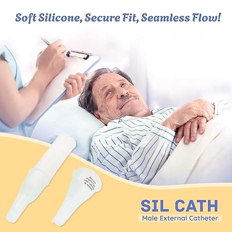 Romsons Sil Cath Silicon External Catheter 30 mm, Large (10 Pieces)