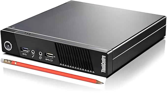 TECHSUPPORT Think Centre M-93 Desktop Tiny Pc (Córe i7-4Th Gᥱn,8 Gb Ddr3 Ram,256 Gb Ssd,WiFi,Windows 11 pro,Ms Office, Hd Graphics,USB 3.0,Vga,Dp Port) Tiny Mini pc