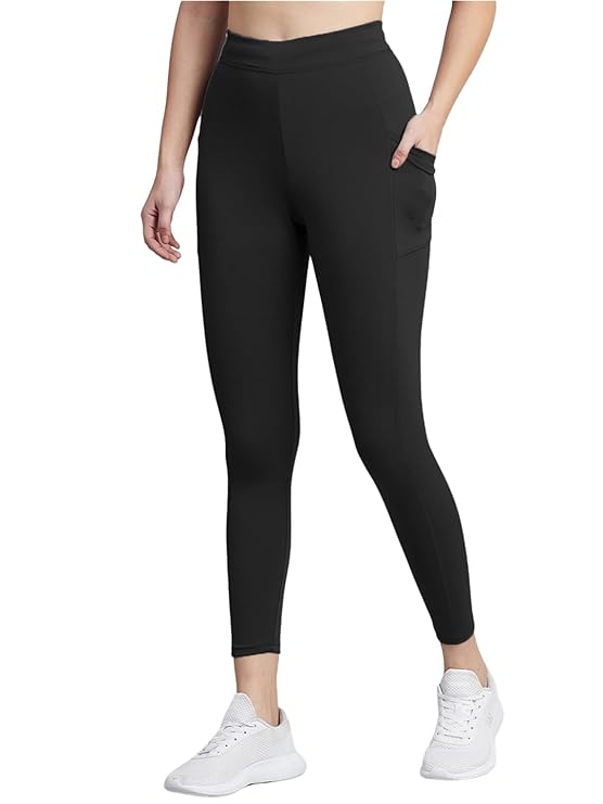 BLINKIN Womens Skinny Fit Mid Rise Leggings